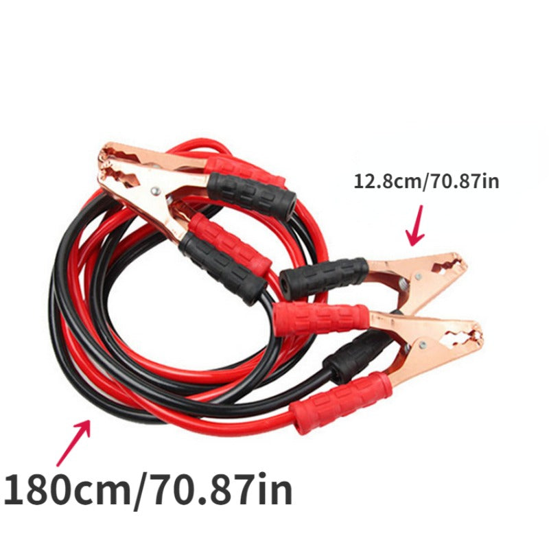 Car Battery Charger with 500A Power Start Booster Jumper Cable.