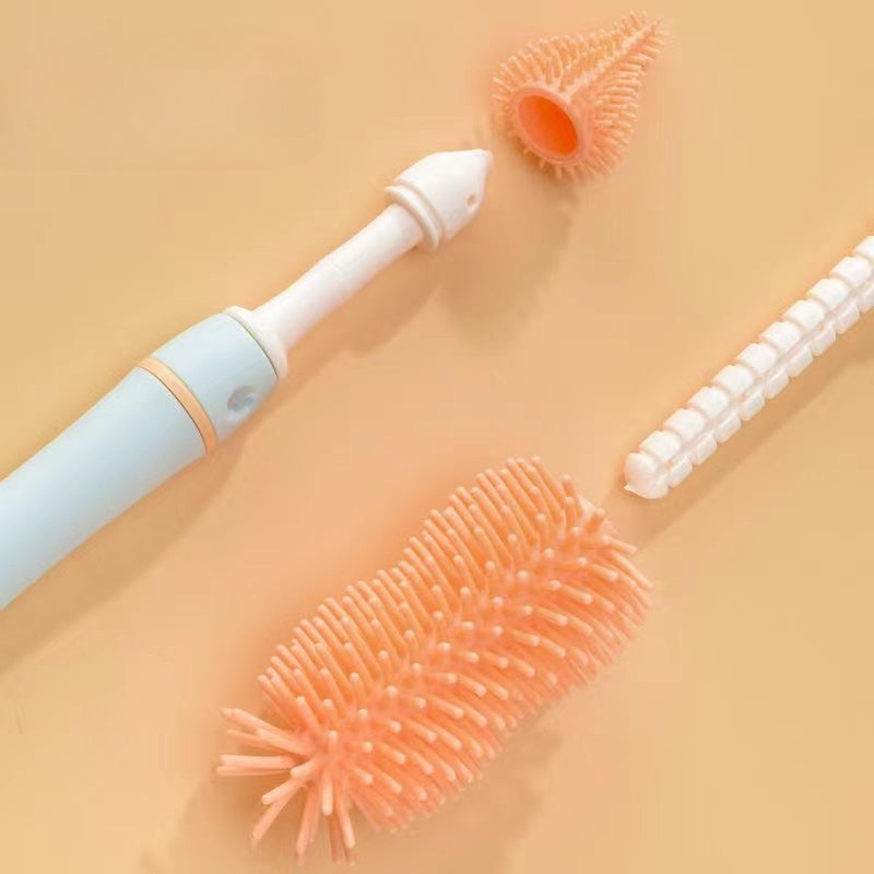 Set of 3: Bottle Cleaner, Pacifier & Bottle Cleaning Brush, Straw Brush, and Silicone Cleaning Brush - Perfect Easter Gift