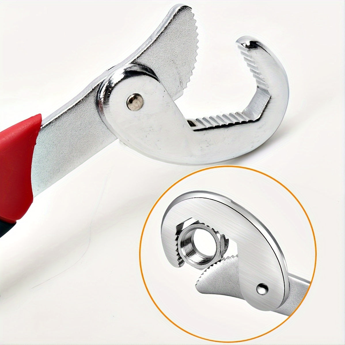 Adjustable wrench with multiple functions for indoor and outdoor repairs.