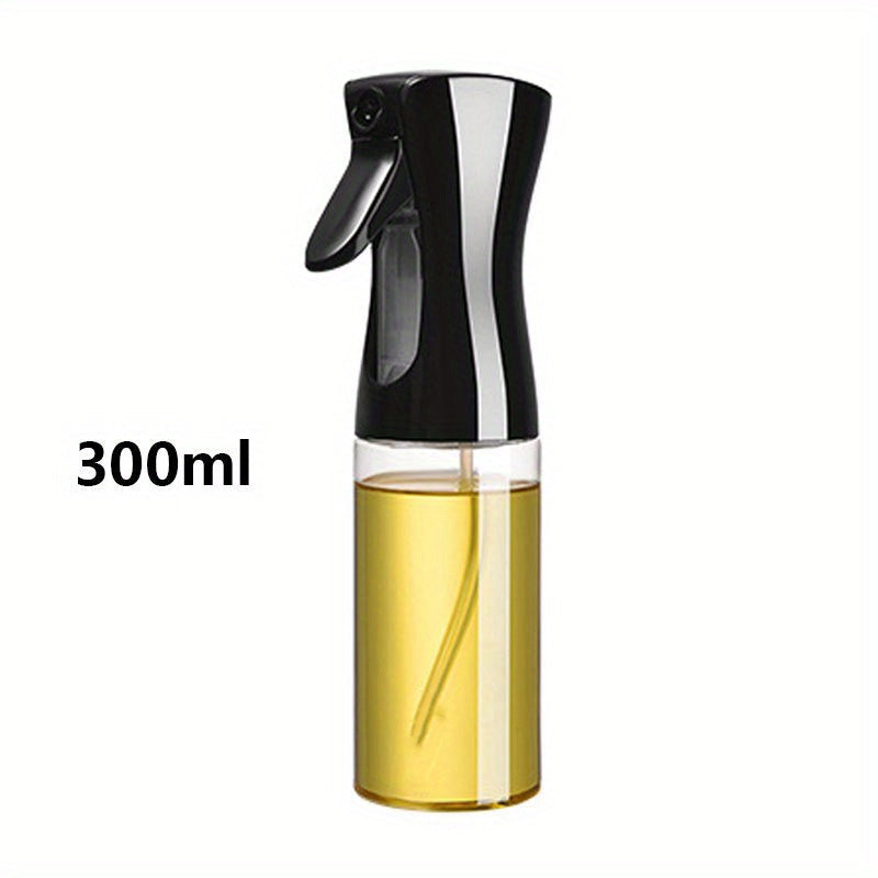 Oil Spray Bottle Kitchen Cooking Olive Oil Dispenser Camping BBQ Baking Vinegar Soy Sauce Sprayer Containers 300ml, Multipurpose Oil Dispenser Bottle Sprayer for Air Fryer, Salad, Grilling, and Frying Kitchen Accessories