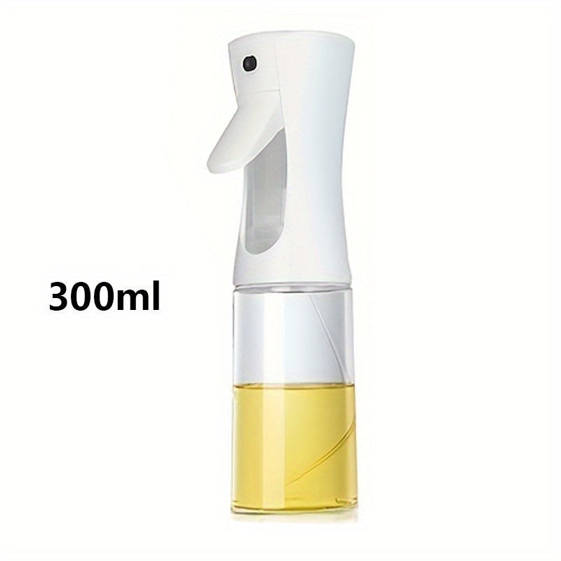 Oil Spray Bottle Kitchen Cooking Olive Oil Dispenser Camping BBQ Baking Vinegar Soy Sauce Sprayer Containers 300ml, Multipurpose Oil Dispenser Bottle Sprayer for Air Fryer, Salad, Grilling, and Frying Kitchen Accessories