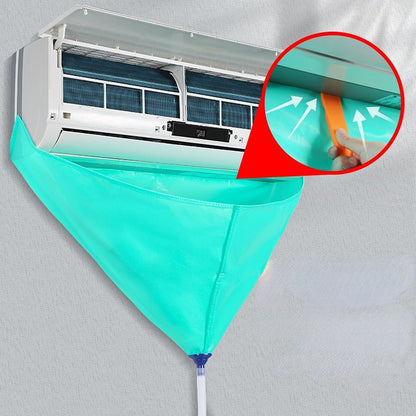 1 Air Conditioning Cleaning Kit: Includes dust cover, water bag, universal cleaning tool; ideal for wall-mounted units.