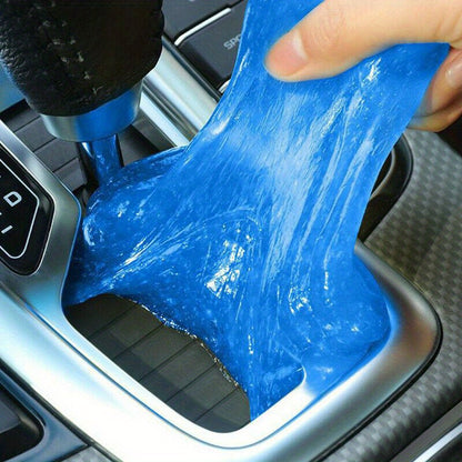 Clean your car, laptop keyboard, and home with dust cleaning gel mud clay.