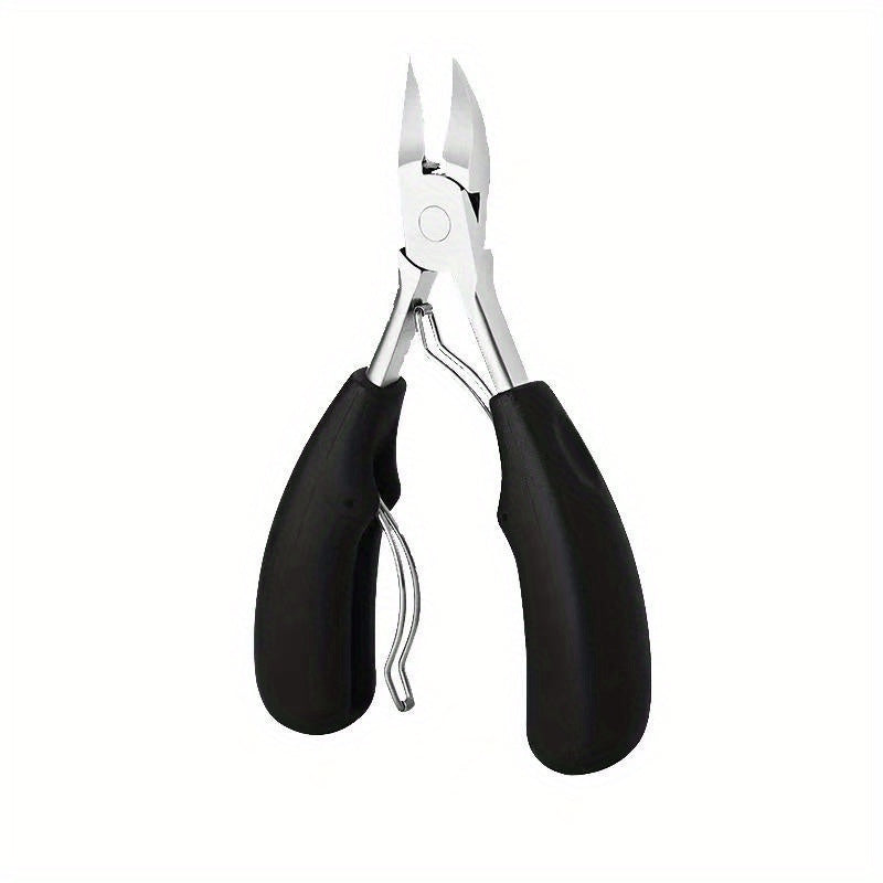 1PC nail clippers for thick or ingrown toenails with cutters and dead skin remover.