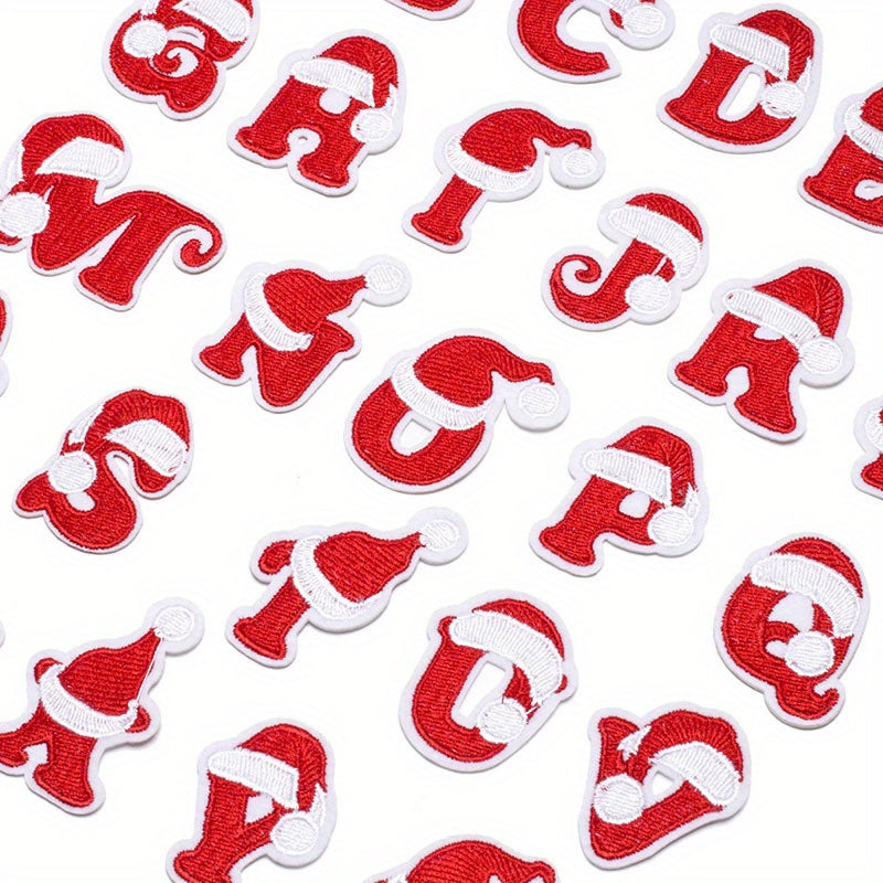 Get into the holiday spirit with our set of 26 Christmas Letter Embroidery Patches designed for girls. These iron-on or sew-on patches are perfect for clothes, hats, bags, and jeans. Choose from 26 different alphabets to personalize your items. Great for