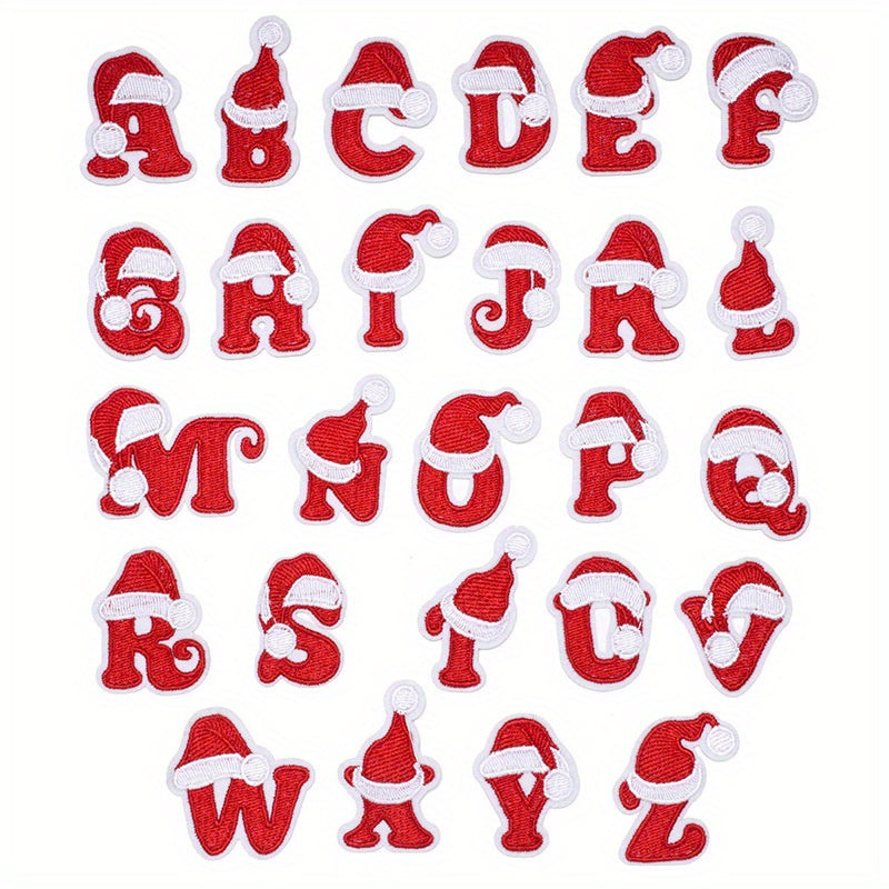 Get into the holiday spirit with our set of 26 Christmas Letter Embroidery Patches designed for girls. These iron-on or sew-on patches are perfect for clothes, hats, bags, and jeans. Choose from 26 different alphabets to personalize your items. Great for