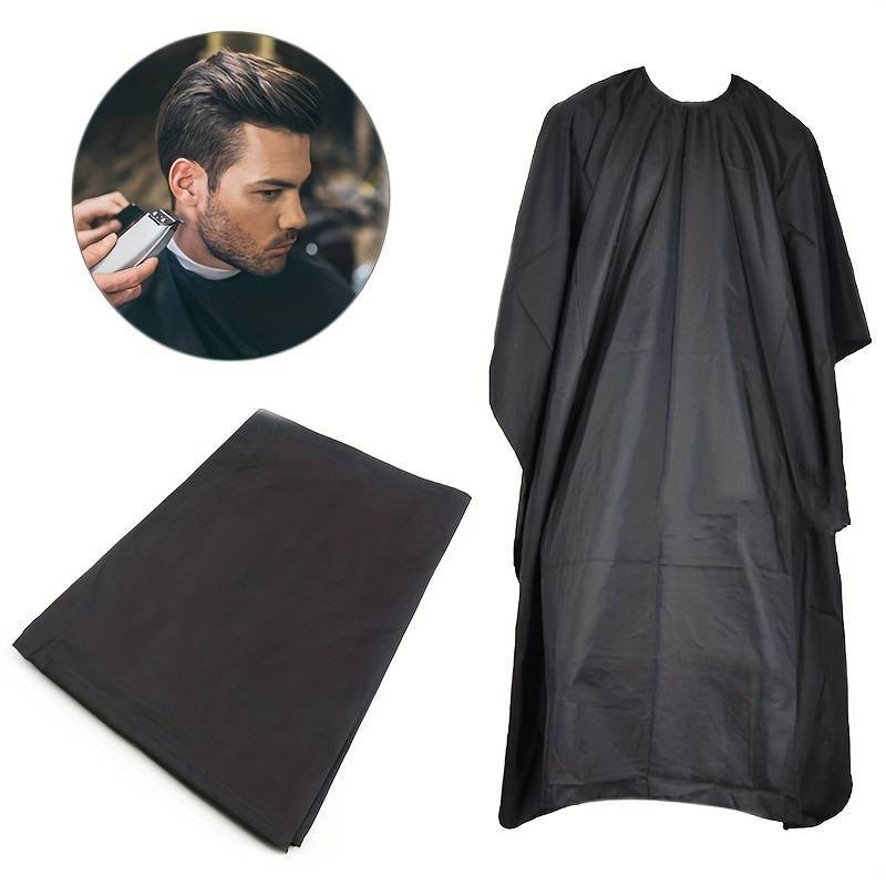 Waterproof hair cutting gown for professionals, durable and comfortable apron for styling and cutting hair.