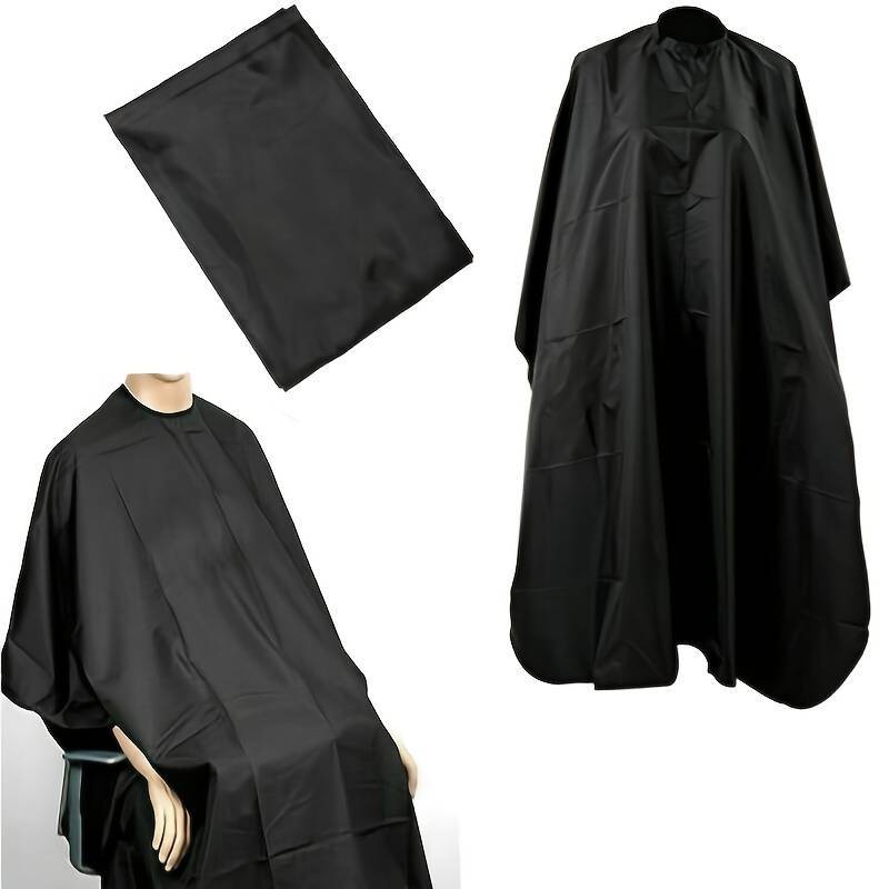 Waterproof hair cutting gown for professionals, durable and comfortable apron for styling and cutting hair.