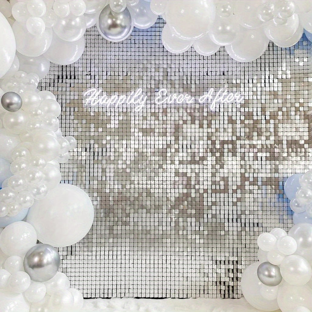 Sequin party curtain: ideal for birthdays, weddings, and baby showers