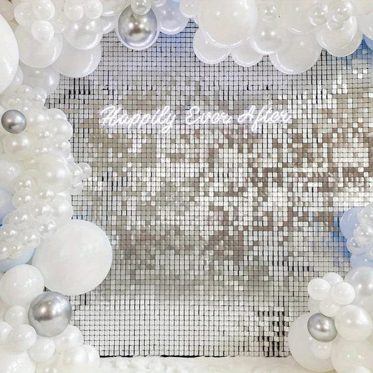 Sequin party curtain: ideal for birthdays, weddings, and baby showers