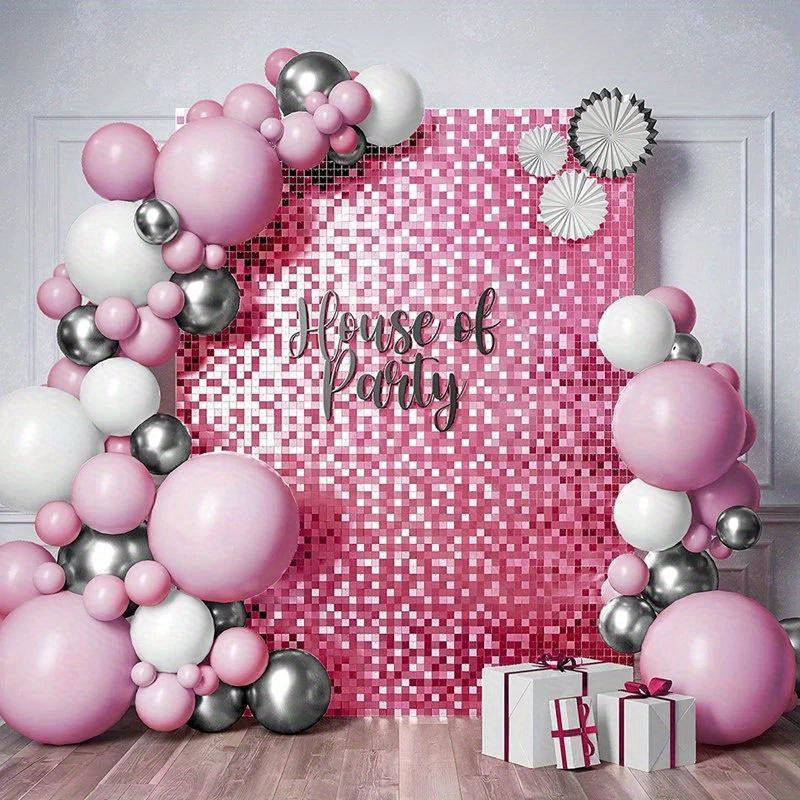 Sequin party curtain: ideal for birthdays, weddings, and baby showers