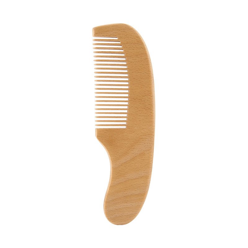 Combining both a wooden brush and soft hair comb, this portable head massager is perfect for a relaxing and cute hair bath experience.