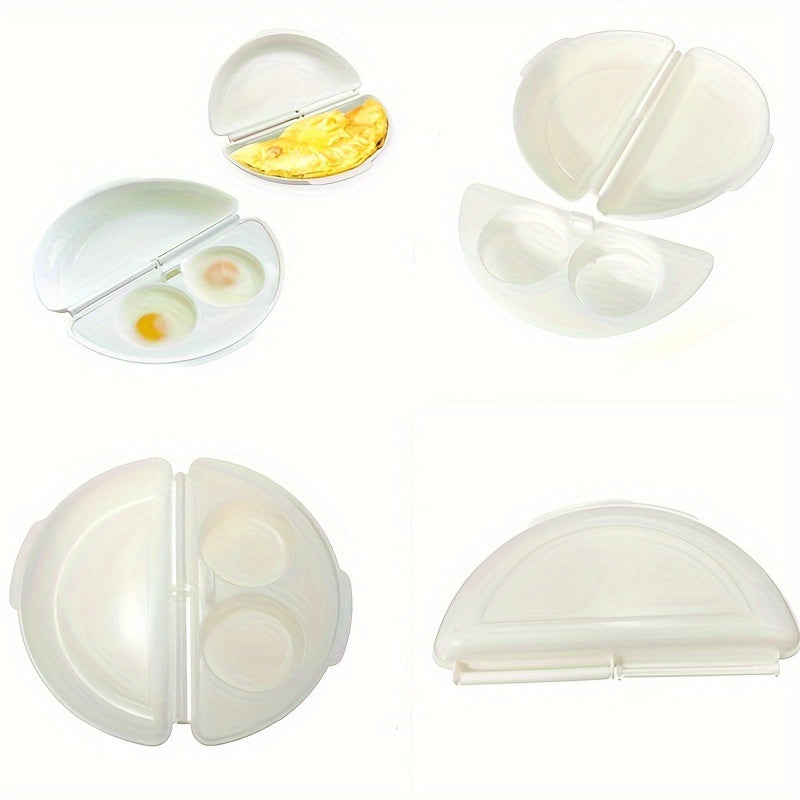 Microwave Oven Egg Steamer - An Egg Cooker, Poacher, and Baking Tool for DIY Egg Cooking in the Kitchen