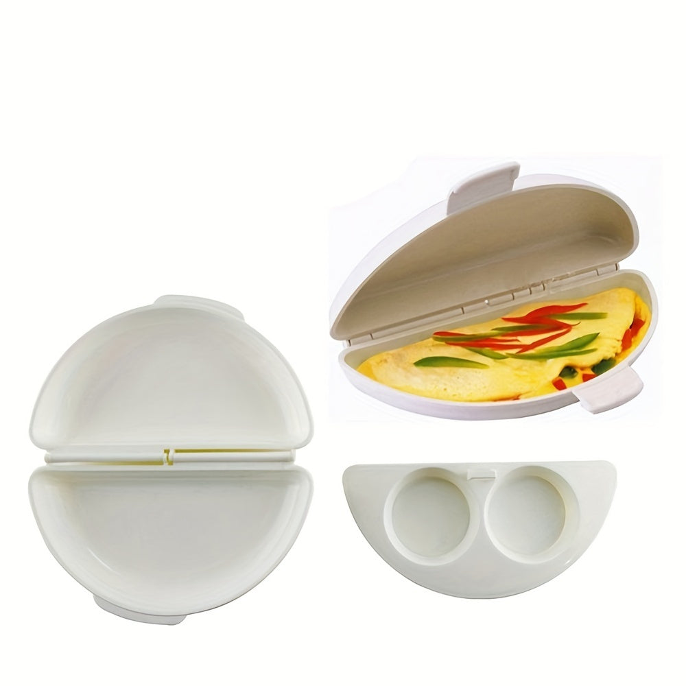 Microwave Oven Egg Steamer - An Egg Cooker, Poacher, and Baking Tool for DIY Egg Cooking in the Kitchen