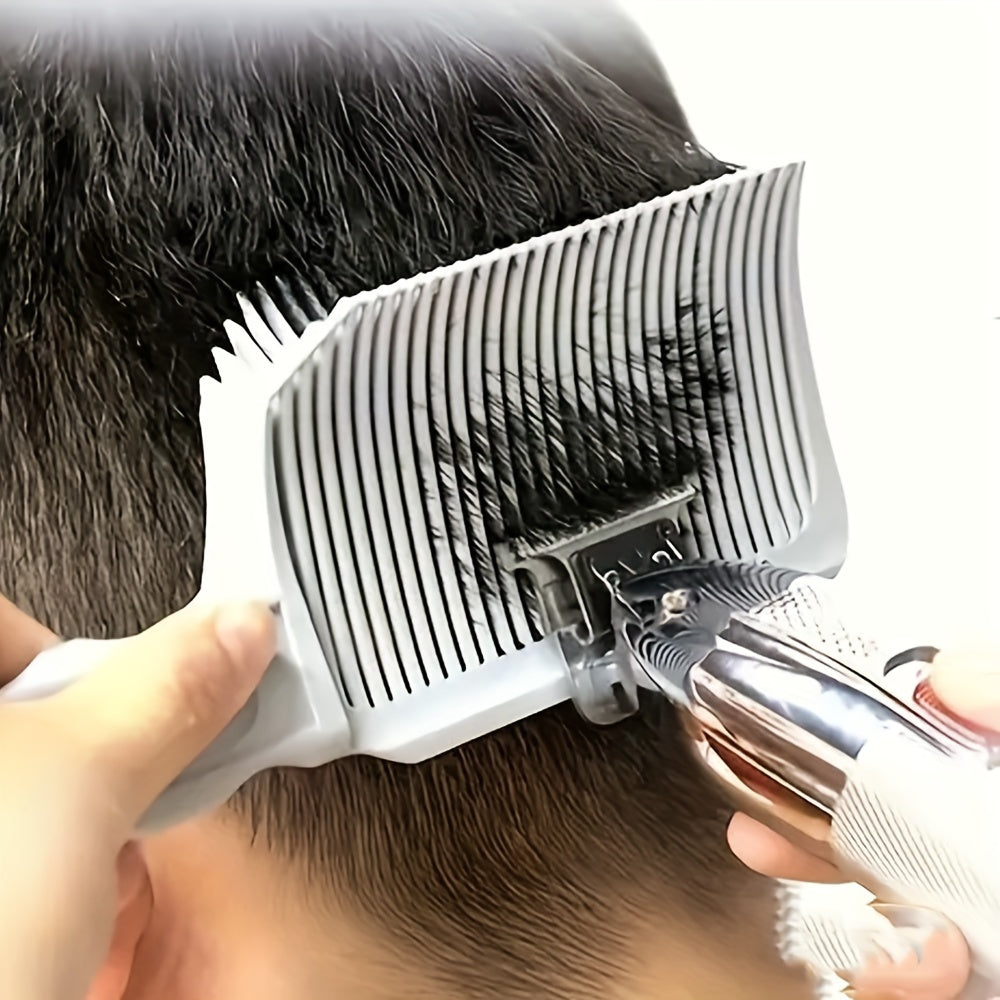 1pc Men's Hairdressing Comb for Barber Fade Cuts