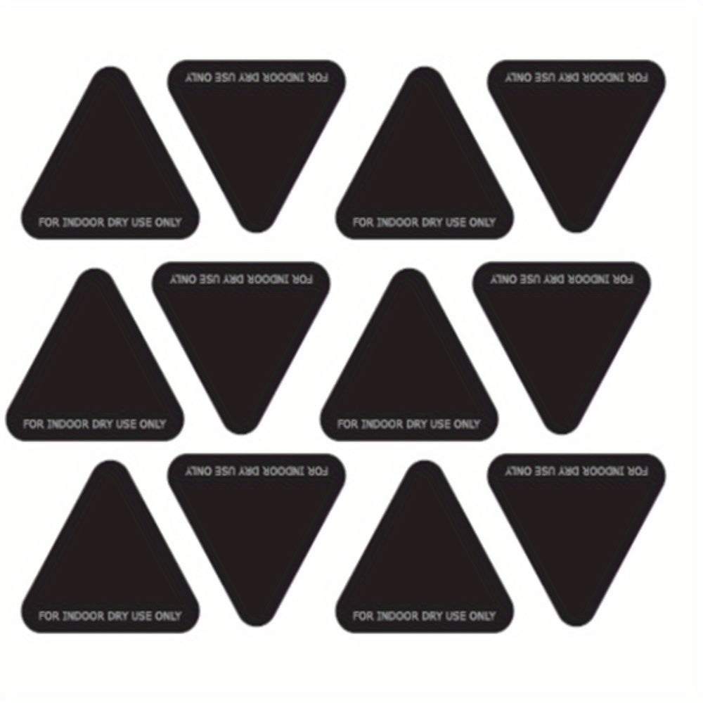 Set of 3 Heat-Sensitive Color Changing Triangular Stickers for Pots & Kitchen Appliances - Requires No Power, Simple to Use