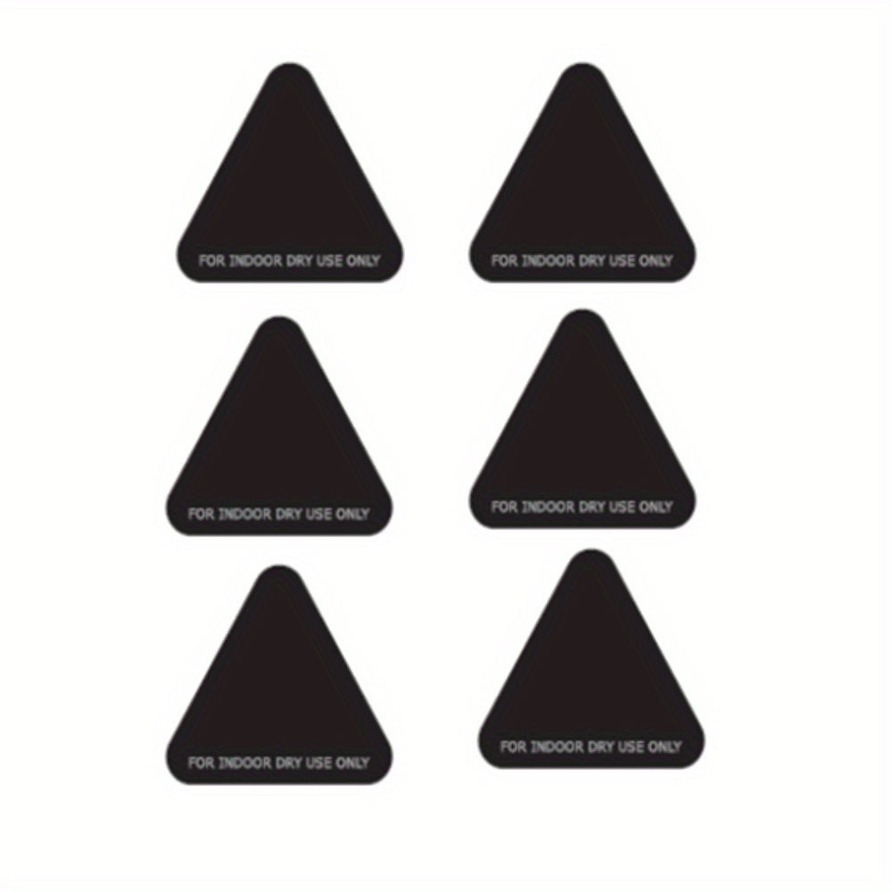 Set of 3 Heat-Sensitive Color Changing Triangular Stickers for Pots & Kitchen Appliances - Requires No Power, Simple to Use