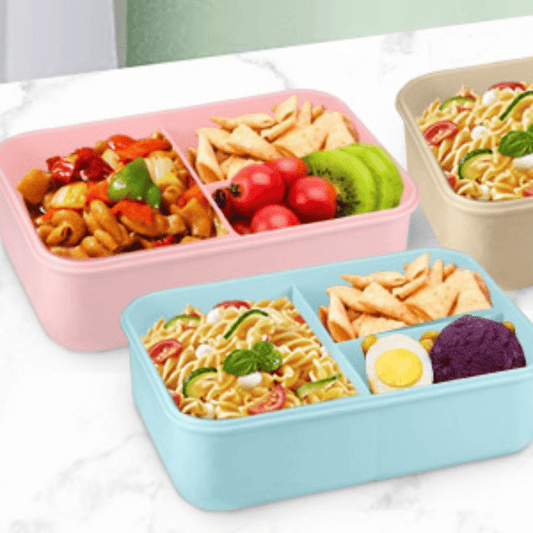 Lunch Box Set for Office Workers - Includes Tableware, Microwave-Safe Bento Box, and Leakproof Container - Suitable for Back to School, College, and Kitchen Organization. Hand wash recommended. Ideal for storing and organizing school supplies and kitchen