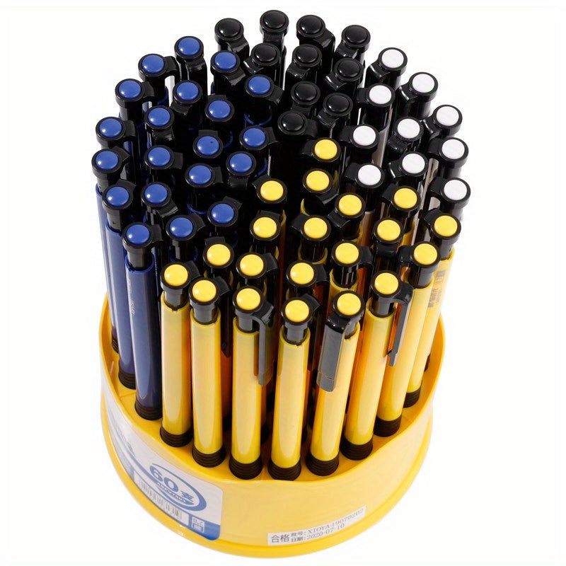 24/60pcs M&G Stationery 0.7mm Classic Click Ballpoint Pen