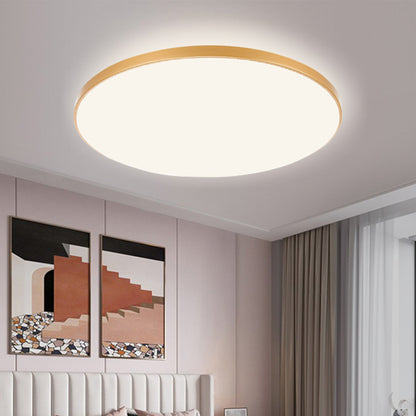 36.83cm ultra-thin dimmable LED ceiling light in black/white/golden for various rooms.