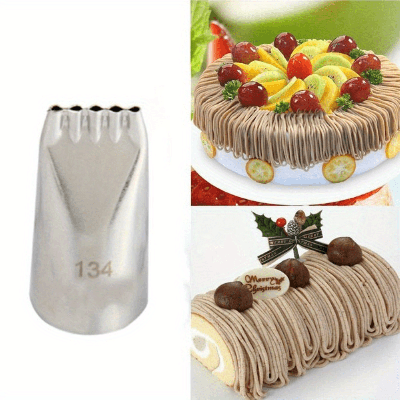 Stainless Steel Piping Tips Set for Cake and Cupcake Decorating, Includes Pastry and Frosting Tips for Cream, Rose, Flower, Meringue, and Biscuit Decoration - Perfect Baking Tools and Kitchen Gadgets