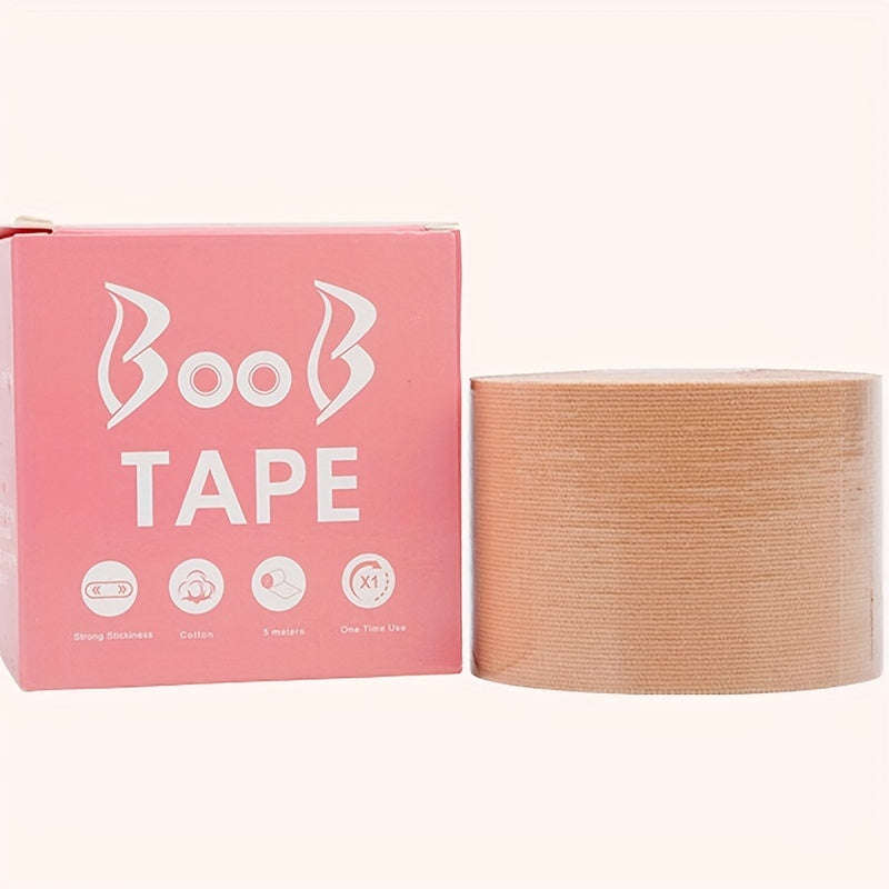 1pc Breathable Elastic Anti-sagging Breast Lift Tape for Women's Lingerie & Underwear.