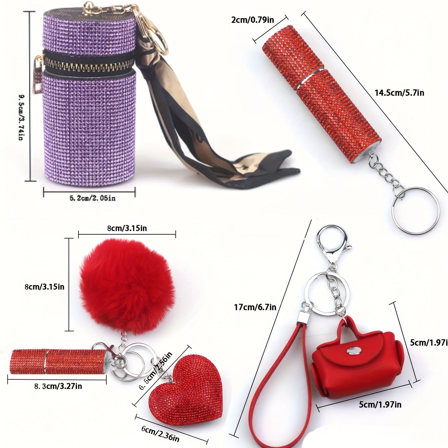 Complete Safety Kit with Personal Alarm and Protective Accessories, Perfect Gift for Women for Everyday Use.