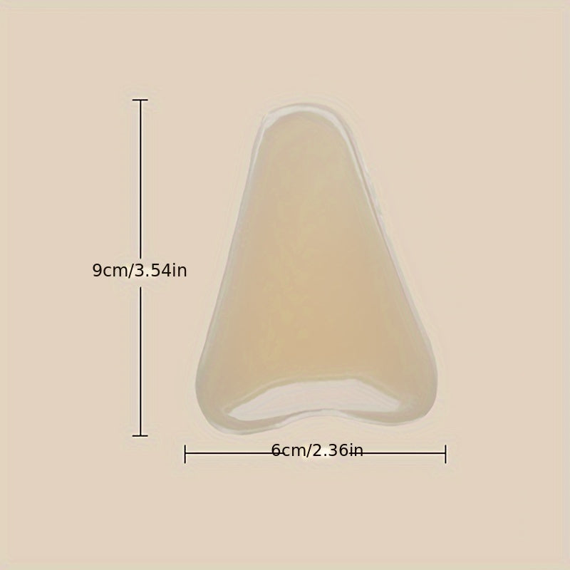 Silicone adhesive pads for bras and swimwear, invisible and waterproof, hand washable.