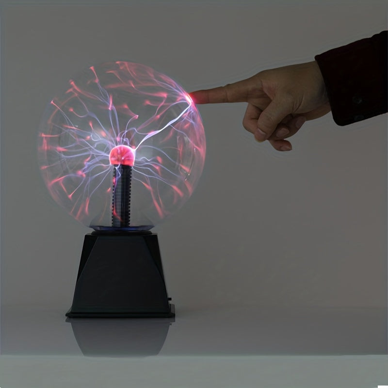 Plasma Ball Light with touch and electrostatic induction - perfect for Christmas, Halloween, or Thanksgiving gift.