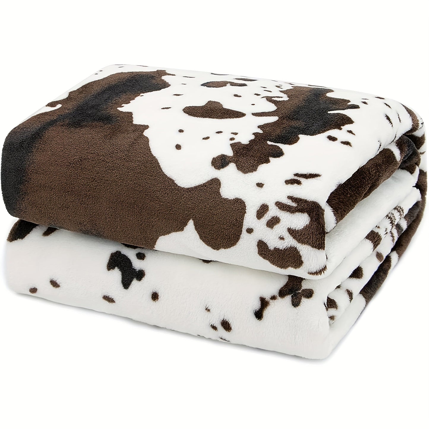 Christmas Blanket with Cow Pattern, 200g, 1 piece