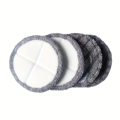 Set of 4 Replacement Mop Pads for Dyson V7, V8, V10, V11 - Works with Electric Mop Heads and Floor Cleaning Accessories