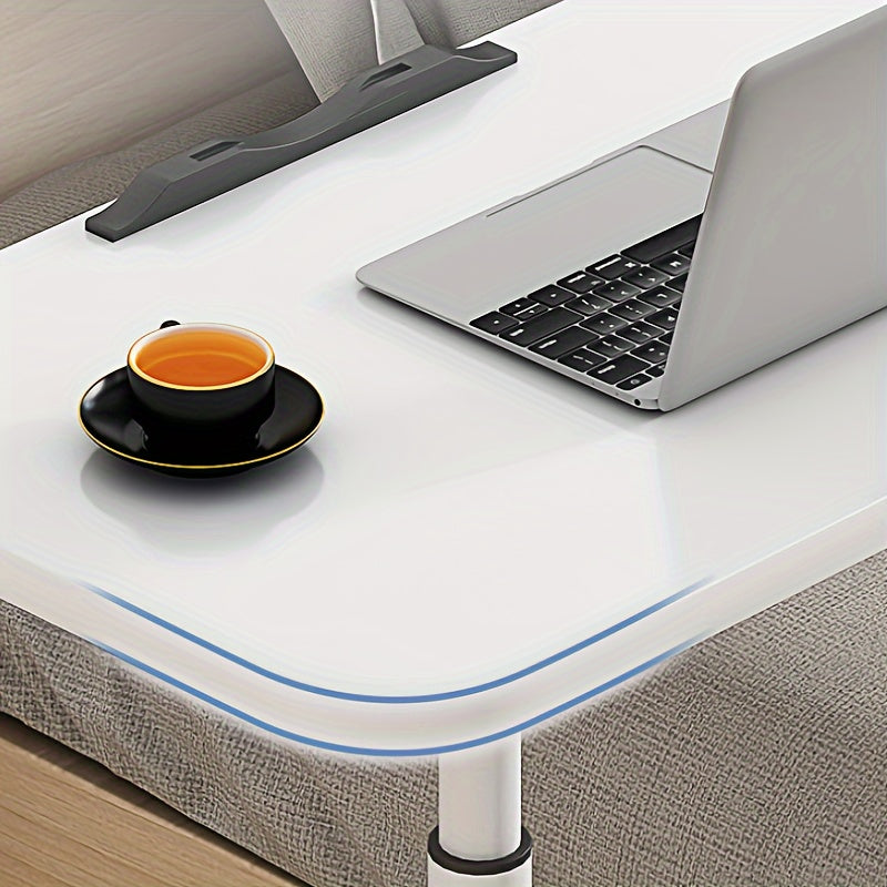 Adjustable Height Laptop Desk - Portable, Swivel Design for Versatile Bedside Use with Foldable Feature