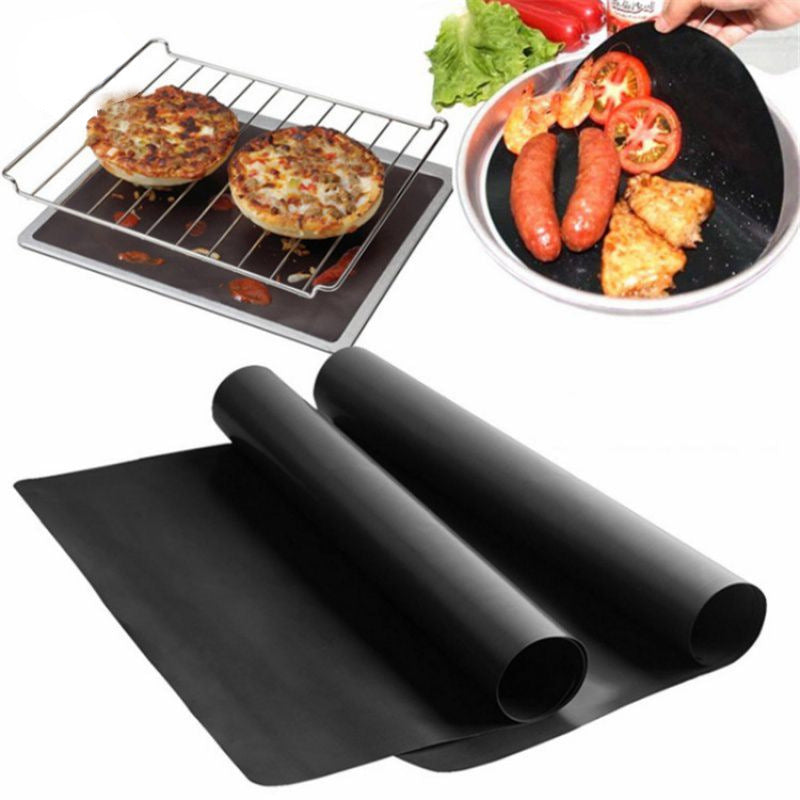 Durable Oven Liner Grill Mat, Multi-Use Non-Electric Baking and Roasting Pad for Food Safety, Ideal for Grilling and Baking