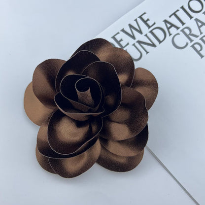 Romantic Rose Fabric Corsage Hat Clothing Decoration Accessories in Flower Shape Simulation for 1PC