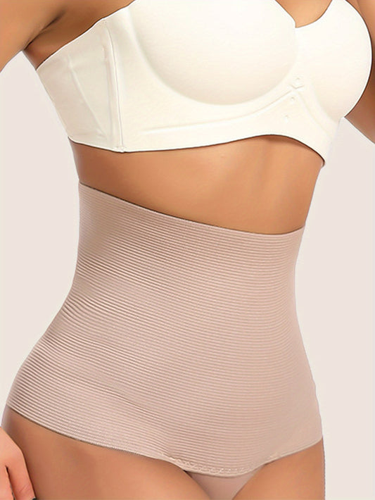 High waist shaping panties for women to lift and shape buttocks while providing tummy control compression.