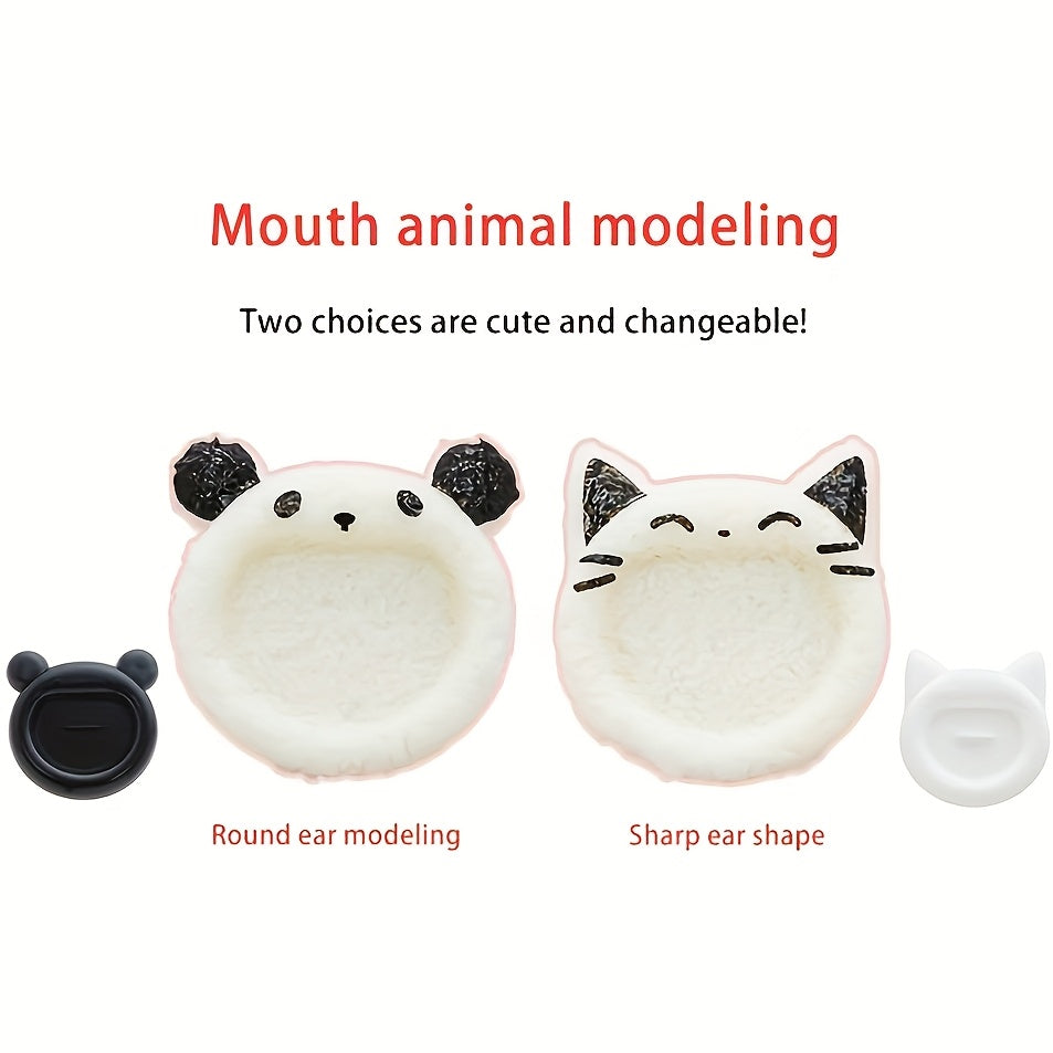 This package includes five adorable cat and panda rice molds, along with 160 grams of rice. Perfect for creating your own DIY sushi bento, these molds are also great for shaping rice balls. Additionally, you will receive seaweed kitchen tools and a