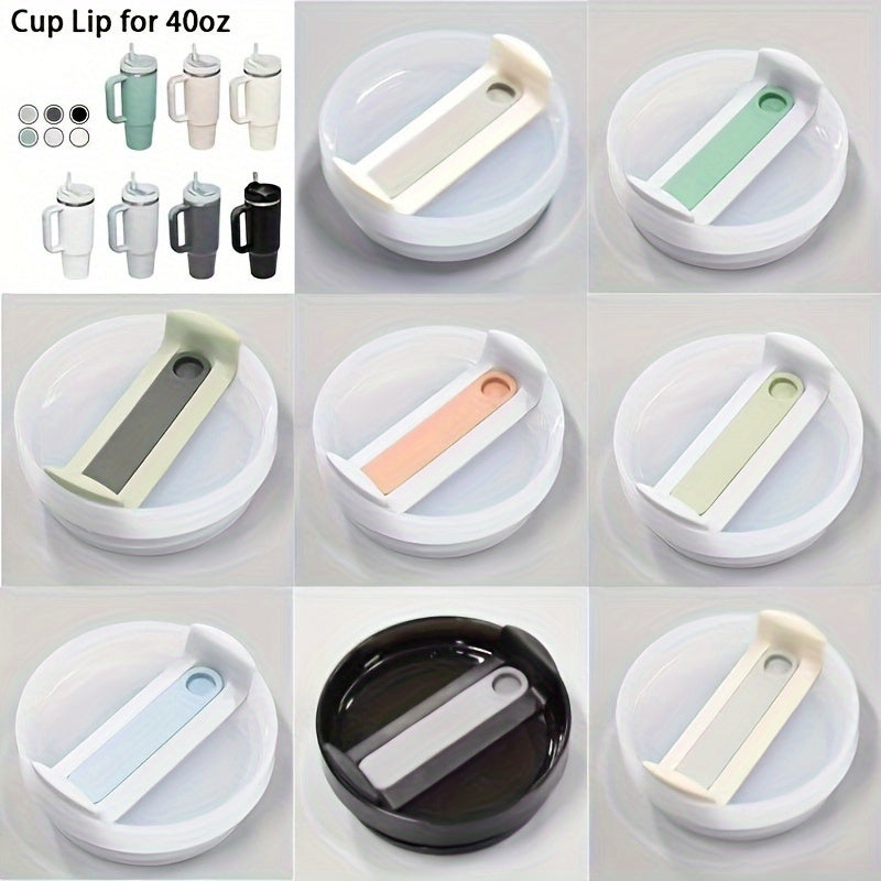 Leak-Free 40Oz Cup Lid - Compatible Tumbler Cover For Adventure Quencher, Suitable for All 40Oz Travel Mugs