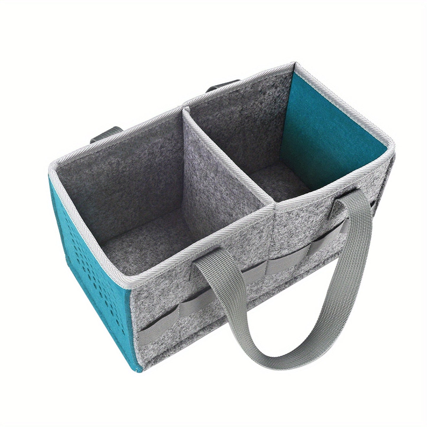 Foldable carrying box for Tonies Toniebox Starter Set with a dust-proof outdoor travel felt cloth case and storage bag.