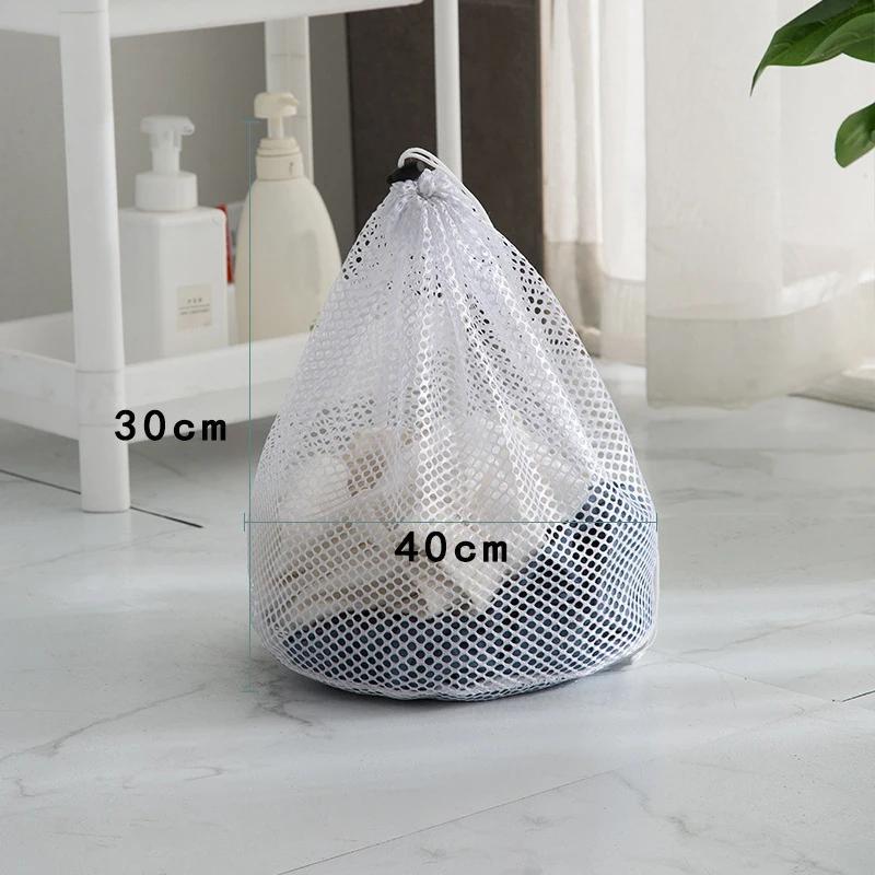 Durable Mesh Laundry Bag with Drawstring Closure - Multi-Purpose Organizer for Delicates, Undergarments, Socks & More - Ideal for Home, Dorms, and Travel