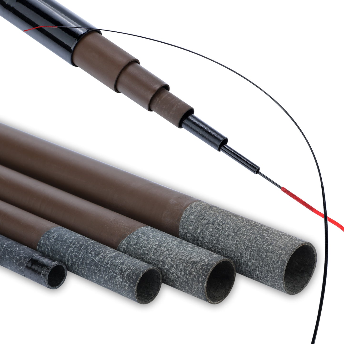 Sougayilang Stream Fishing Rod, 2.7-6.3m, Ultra-Light, Soft Tip, For Pond Fishing.