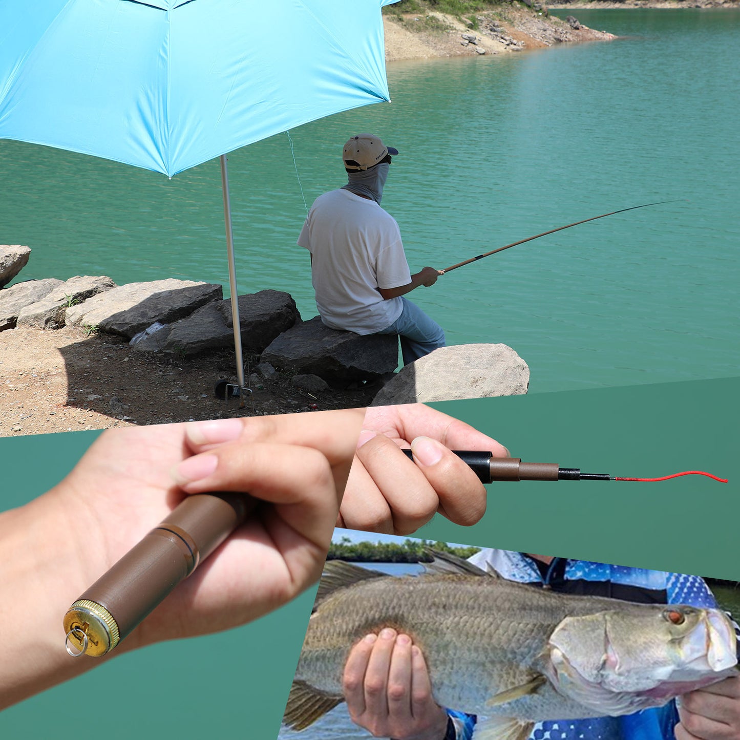 Sougayilang Stream Fishing Rod, 2.7-6.3m, Ultra-Light, Soft Tip, For Pond Fishing.