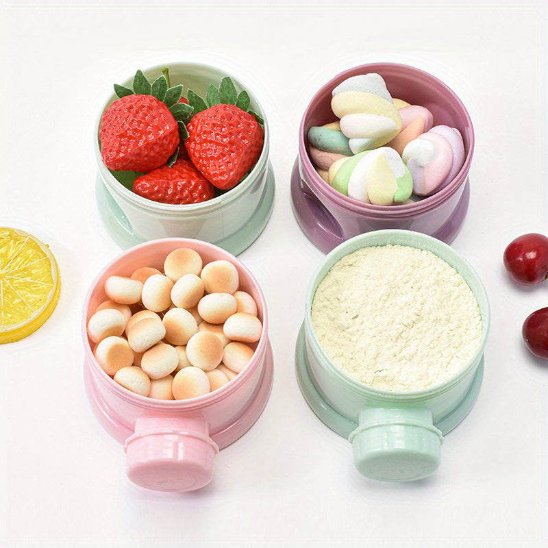 Storage Box for Formula Milk, Convenient Dispenser for Milk Powder, Multi-Purpose Food Container and Snack Storage Box