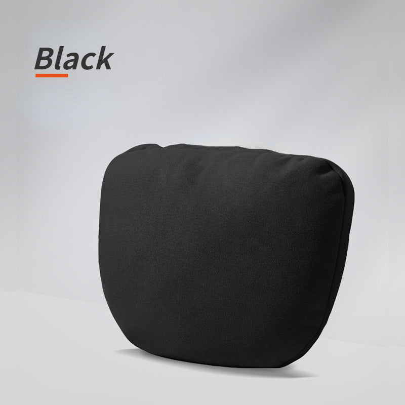 A luxurious Suede Fleece Headrest Lumbar Support Set for Car Seats - the ultimate comfort accessory for all car models.