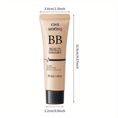 GWSMOONQ BB Beauty Concealer is a medium-coverage cream concealer that offers natural makeup effects, oil control, and long-lasting brightening effects. Suitable for all skin tones and