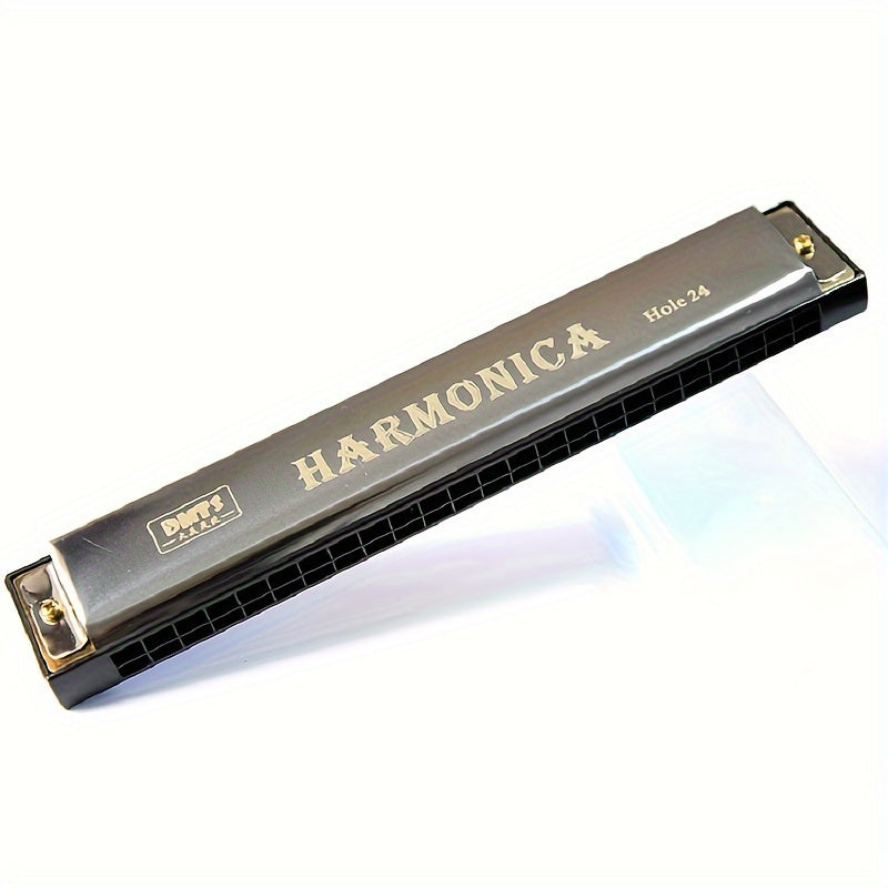 Beginner's 10-hole professional blues harmonica.