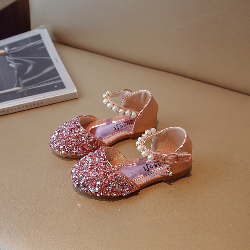 Sequined princess shoes for kids