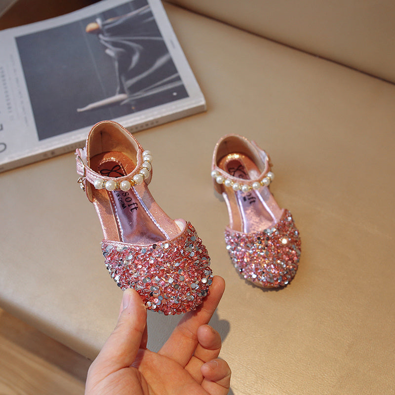 Sequined princess shoes for kids