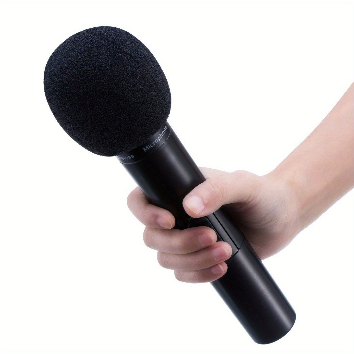 5 Foam Mic Covers for Handheld Microphones, Thickened Sponge, Disposable, Eid Al-Adha Mubarak