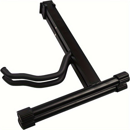 Metal A-shaped folding guitar rack stand