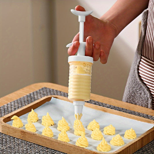 8pcs Cake Decorating Nozzle for restaurant, creates delicious masterpieces with 8 sizes of nozzle in this ultimate kit.